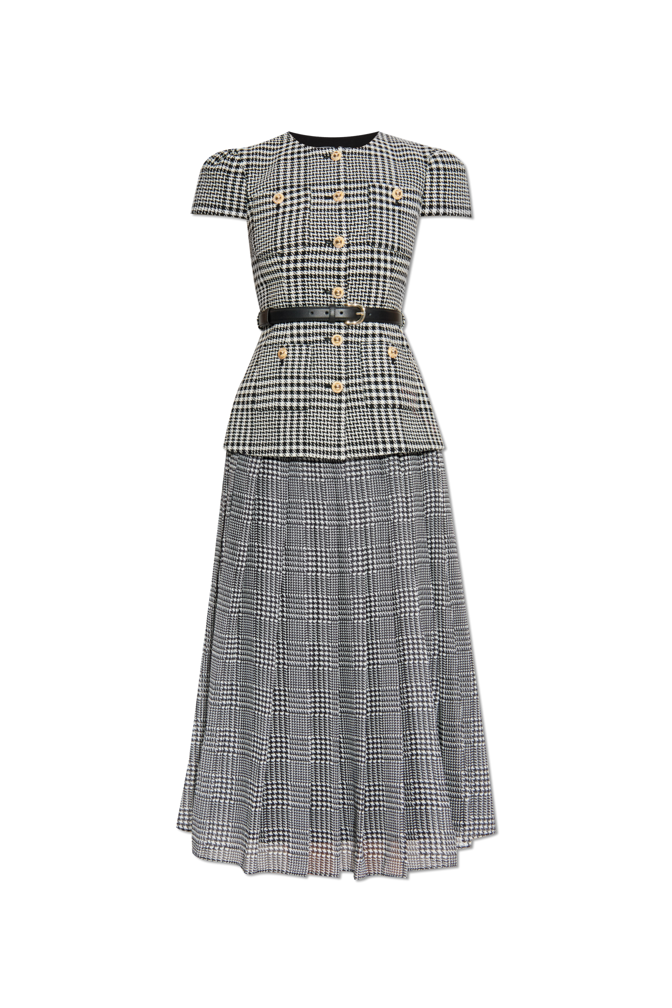 Self-Portrait Dress with houndstooth pattern | Women's | Vitkac